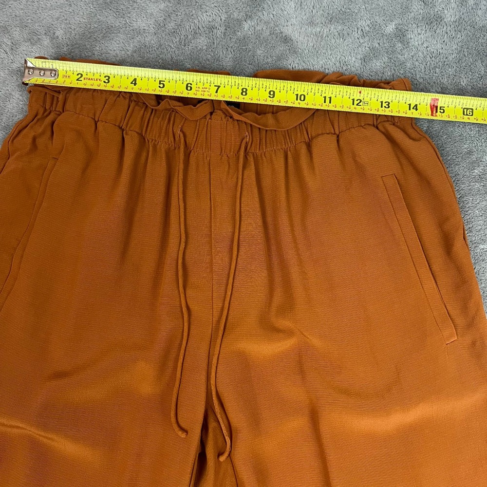 Eileen‎ Fisher Tencel Viscose Crepe Pants Womens XS Orange Sustainable - Picture 7 of 8
